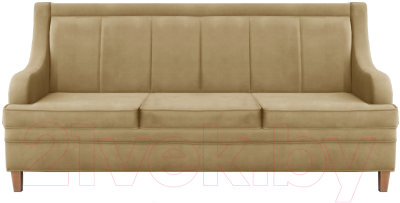 Диван Brioli Луи П трехместный - фото