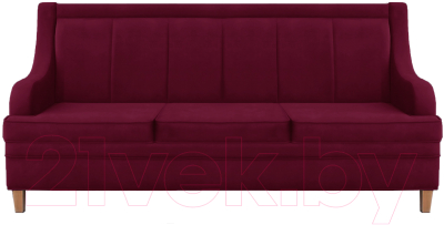 Диван Brioli Луи П трехместный - фото