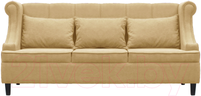 Диван Brioli Людвиг трехместный - фото