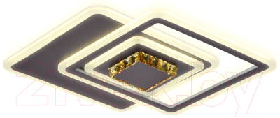 Потолочный светильник Ambrella FA262 CF/TI (кофе/янтарь) - фото