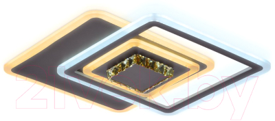 Потолочный светильник Ambrella FA262 CF/TI (кофе/янтарь)