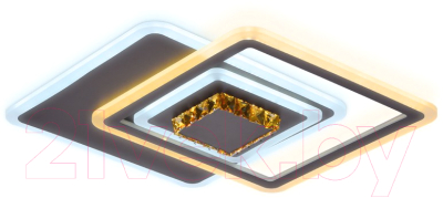 Потолочный светильник Ambrella FA262 CF/TI (кофе/янтарь)