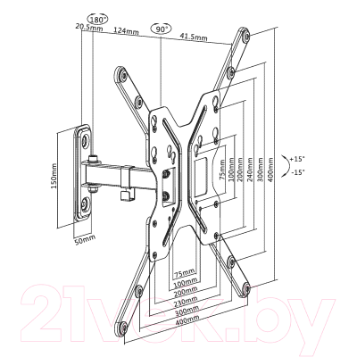 Кронштейн для телевизора Ultramounts UM 902