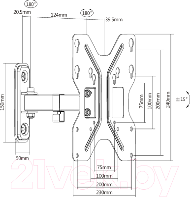 Кронштейн для телевизора Ultramounts UM 898