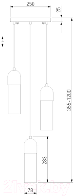 Люстра Евросвет 50180/3
