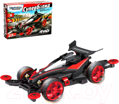 Конструктор электромеханический Эврики Суперболид 4WD / 3102429 - фото