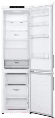 Холодильник с морозильником LG GA-B509CQCL