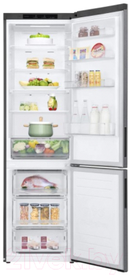 Холодильник с морозильником LG GA-B509CLCL