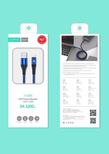 Кабель Xipin LX29 Lightning