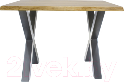 Обеденный стол Buro7 Икс с обзолом 120x80x76