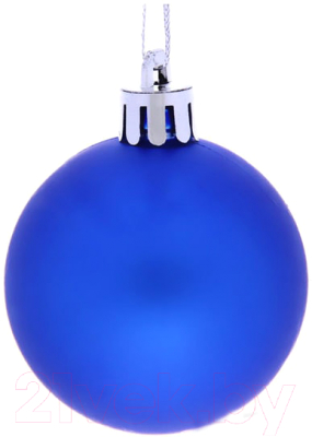 Набор шаров новогодних Серпантин Матовый 183-854 5см