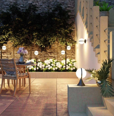 Бра уличное Odeon Light 4832/1W