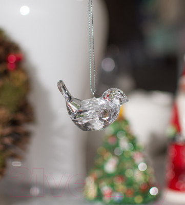 Елочная игрушка Gisela Graham Limited Eucalyptus Garden. Голубь / 13741