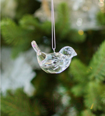 Елочная игрушка Gisela Graham Limited Eucalyptus Garden. Голубь / 13741