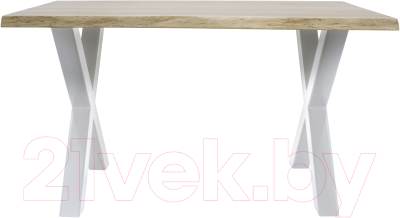 Обеденный стол Buro7 Икс с обзолом 150x80x76