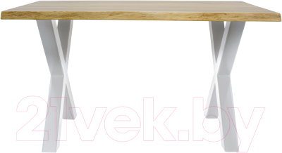 Обеденный стол Buro7 Икс с обзолом 150x80x76