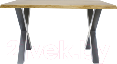 Обеденный стол Buro7 Икс с обзолом 150x80x76
