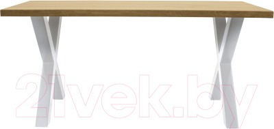 Обеденный стол Buro7 Икс Классика 180x80x76