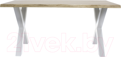 Обеденный стол Buro7 Икс с обзолом 180x80x76