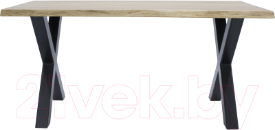 Обеденный стол Buro7 Икс с обзолом 180x80x76