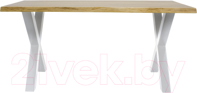 Обеденный стол Buro7 Икс с обзолом 180x80x76