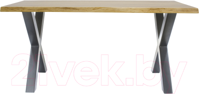 Обеденный стол Buro7 Икс с обзолом 180x80x76