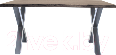 Обеденный стол Buro7 Икс с обзолом 180x80x76