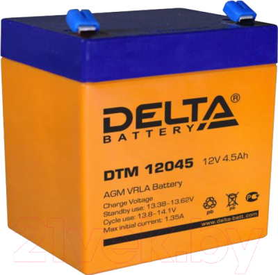 Батарея для ИБП DELTA DTM 12045 - фото