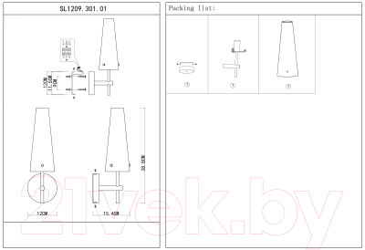 Бра ST Luce Morave SL1209.301.01