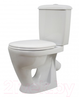 Унитаз напольный Оскольская керамика Радуга тарельчатый (Стандарт А)