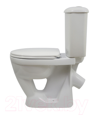 Унитаз напольный Оскольская керамика Радуга тарельчатый (Стандарт А)