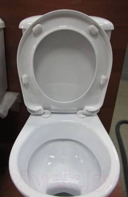 Унитаз напольный Оскольская керамика Радуга тарельчатый (Стандарт А)