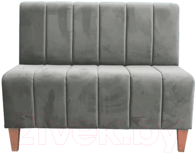 Диван Brioli Руди полоса двухместный - фото