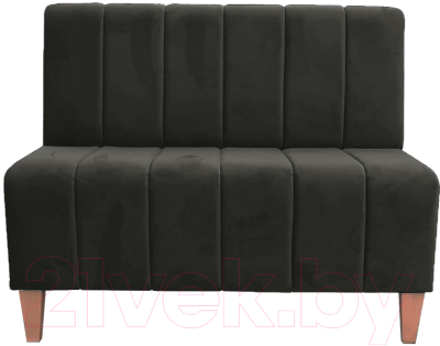 Диван Brioli Руди полоса двухместный - фото