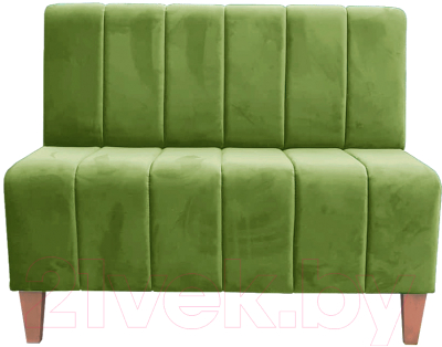 Диван Brioli Руди полоса двухместный - фото