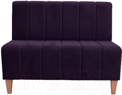 Диван Brioli Руди полоса двухместный - фото