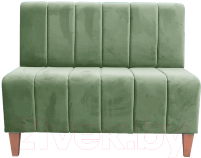 Диван Brioli Руди полоса двухместный - фото