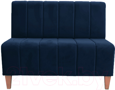 Диван Brioli Руди полоса двухместный - фото