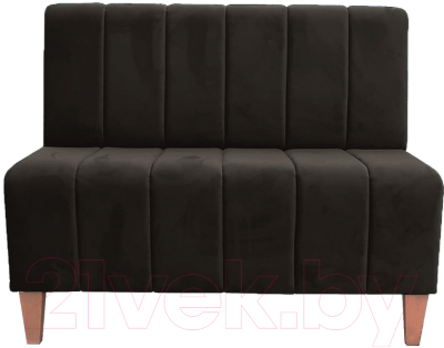 Диван Brioli Руди полоса двухместный - фото