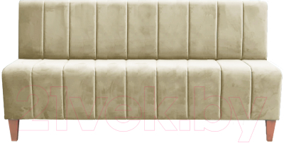 Диван Brioli Руди полоса трехместный - фото