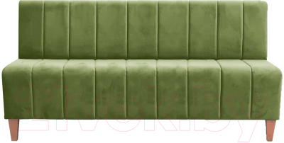 Диван Brioli Руди полоса трехместный - фото