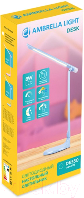 Настольная лампа Ambrella DE550 BL