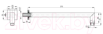 Душевая система со смесителем Deante BXYSX44T-2