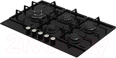 Газовая варочная панель Akpo PGA 755 WGC-T BL