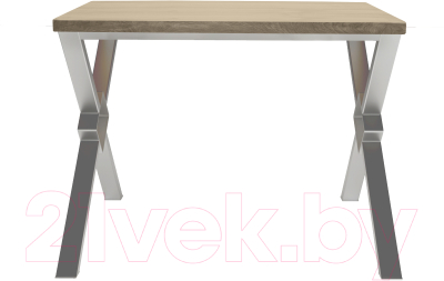 Обеденный стол Buro7 Икс-ромб Классика 110x80x76