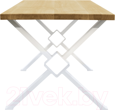 Обеденный стол Buro7 Икс-ромб Классика 110x80x76