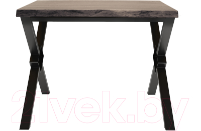 Обеденный стол Buro7 Икс-ромб с обзолом 120x80x76