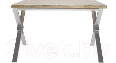 Обеденный стол Buro7 Икс-ромб с обзолом 150x80x76