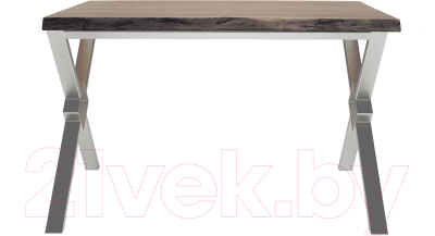 Обеденный стол Buro7 Икс-ромб с обзолом 150x80x76