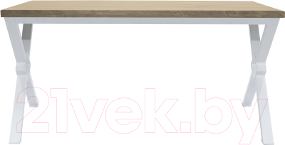 Обеденный стол Buro7 Икс-ромб Классика 180x80x76